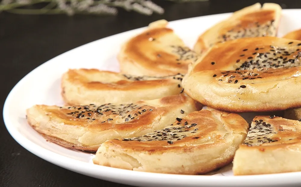 芋头瓜子饼的做法