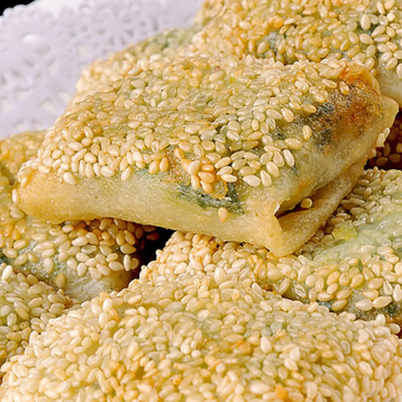 芝麻煎软饼的做法