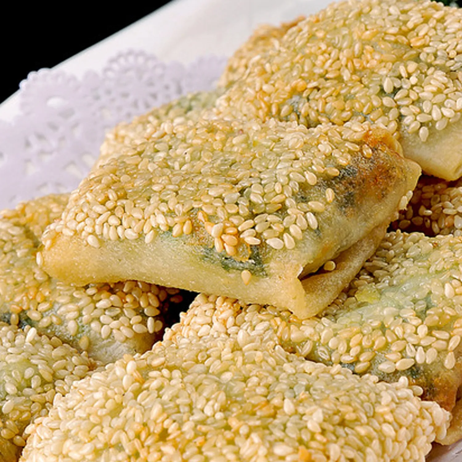 韭菜鸡蛋盒子饼
