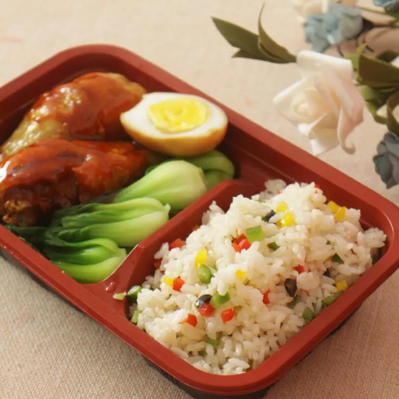 香葱豆干炒饭的做法步骤