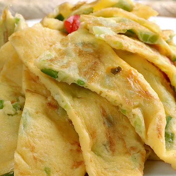 银丝煎饼的做法步骤