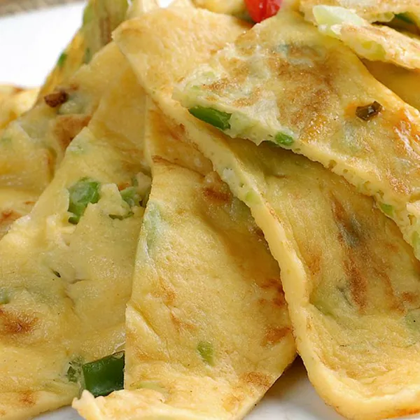 紫苏鸡蛋煎饼的做法步骤