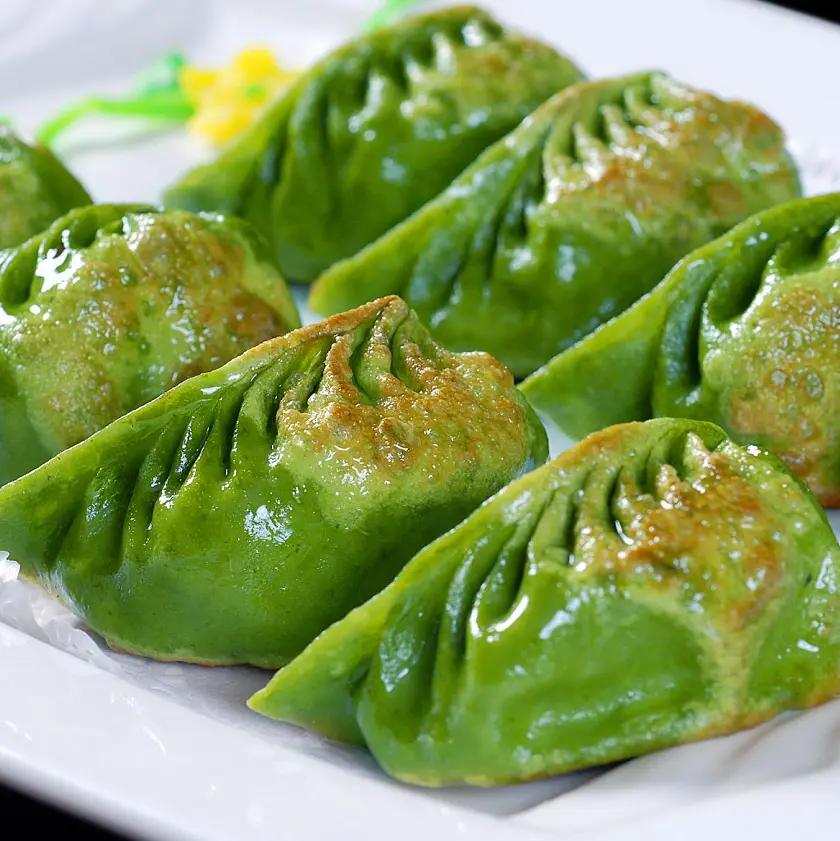 芹菜香菜牛肉煎饺