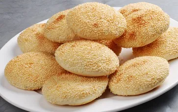 酥饼,芝麻酥饼,酥饼做法