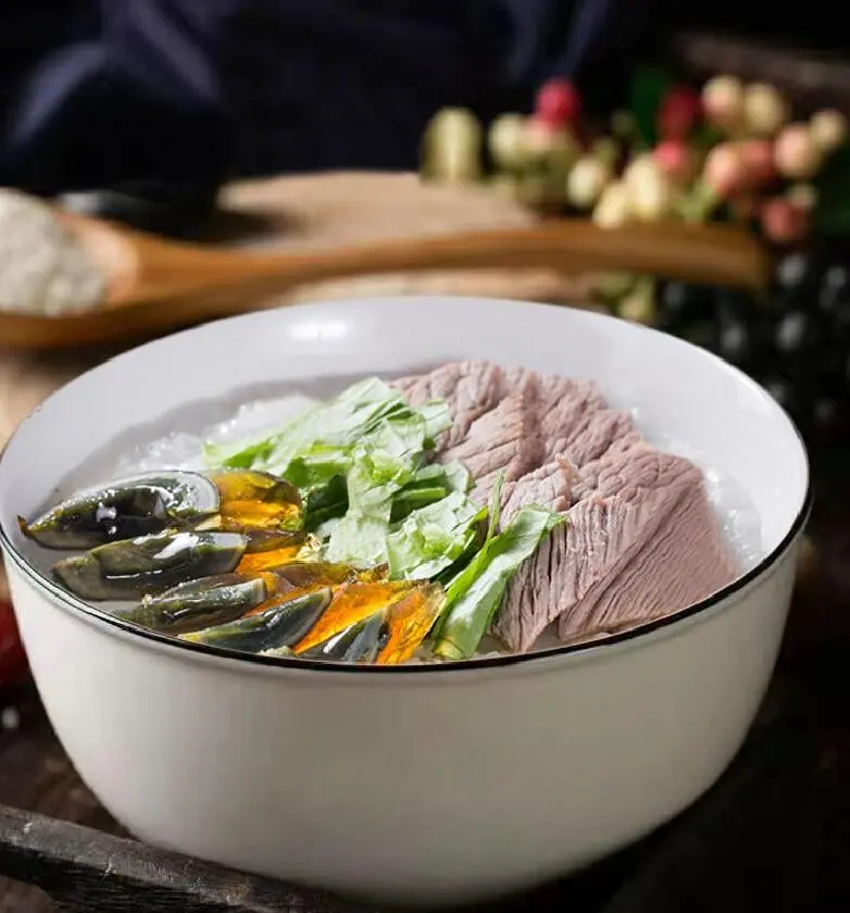 黑豆紫米粥的做法	