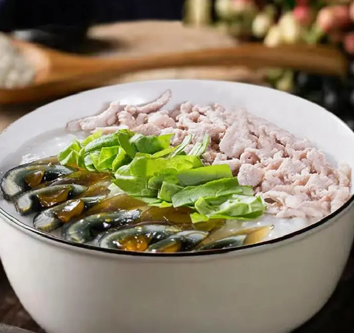 黑芝麻果仁粥的做法