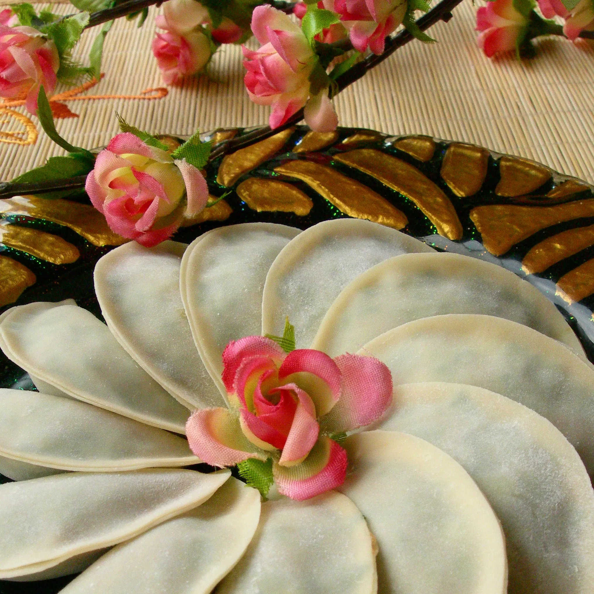 百花饺的做法