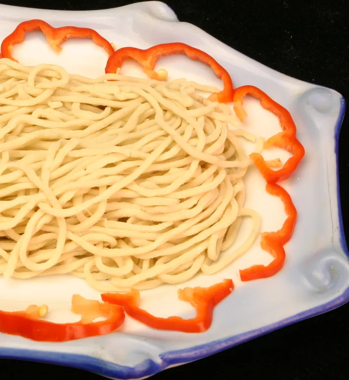 肉丝干拌面