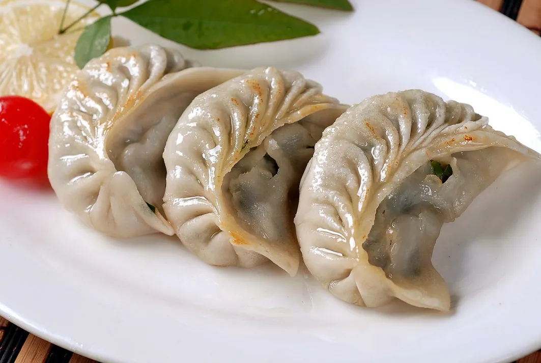 菠菜干贝水饺的做法