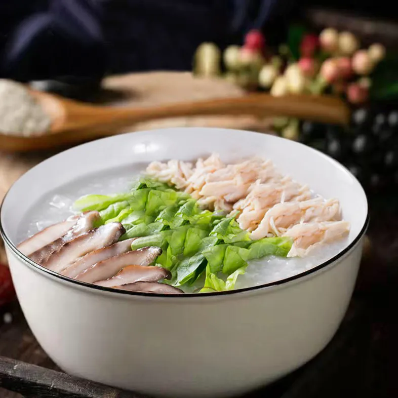 金笋牛肉粥的做法