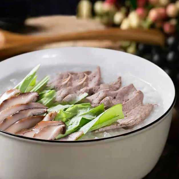 山药肉粥的做法