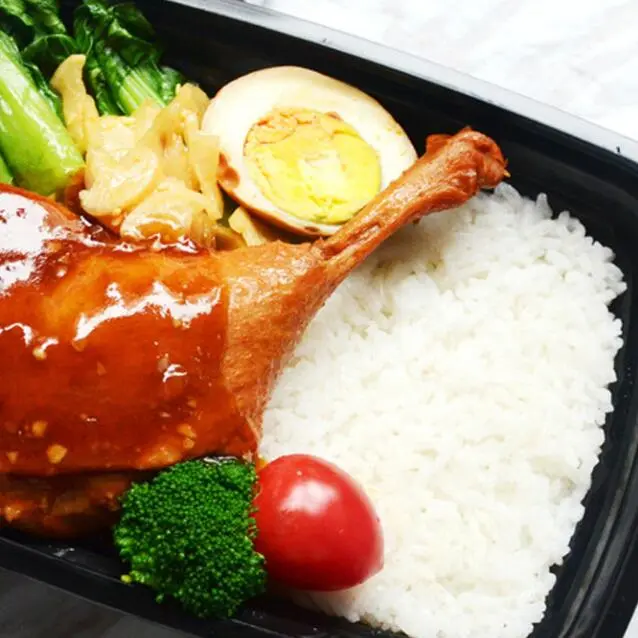 荷香鸡粒饭