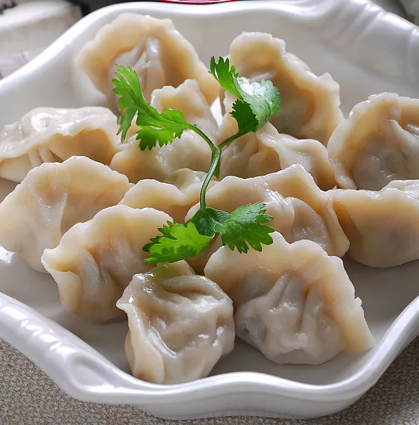 胡萝卜花素水饺的做法步骤 胡萝卜花素水饺的做法步骤