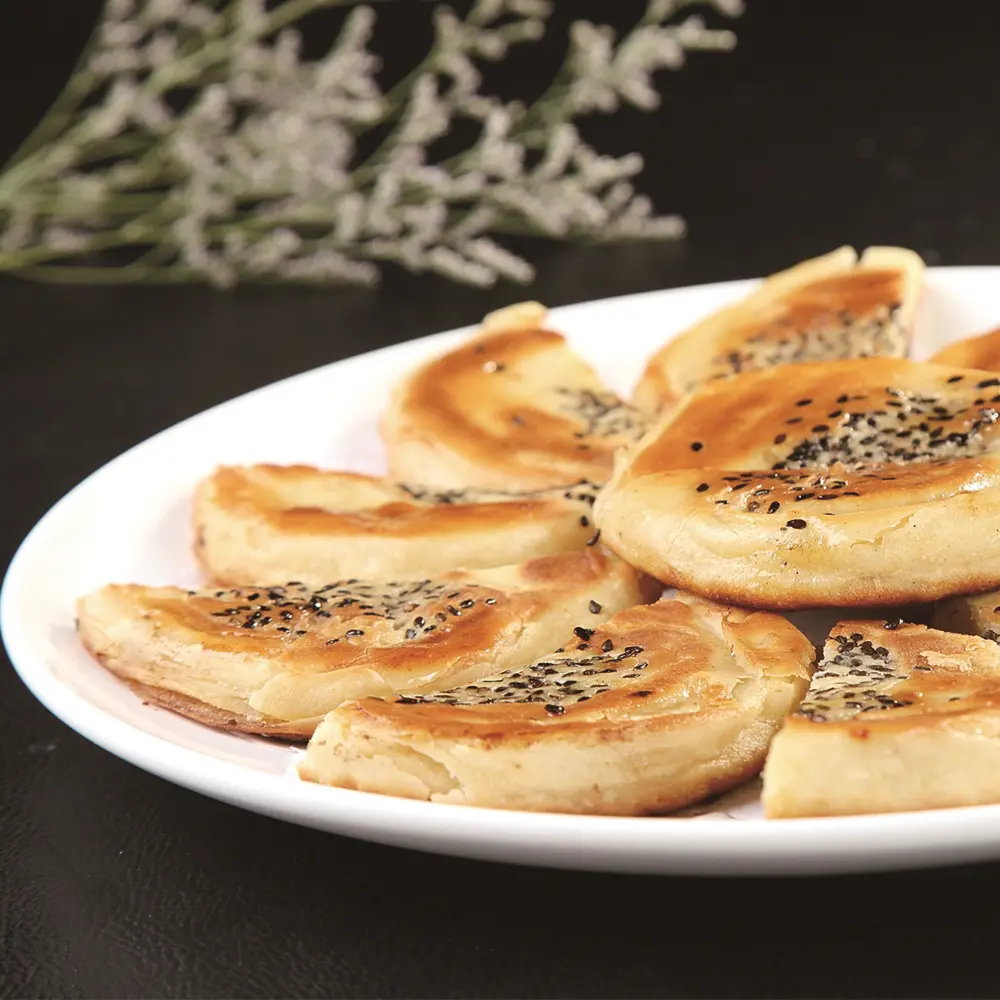 虾仁薄饼