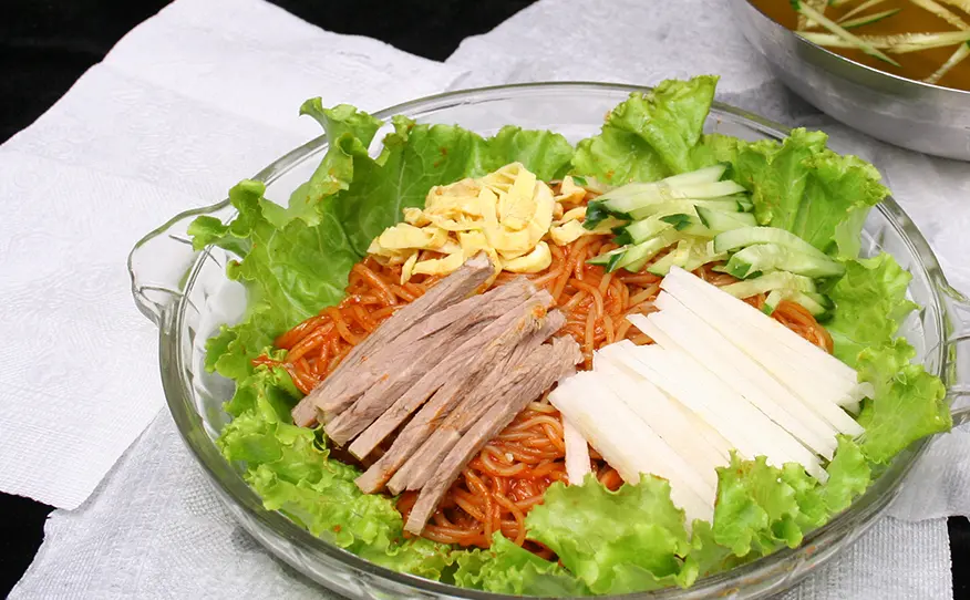 老干妈鸡丝凉面