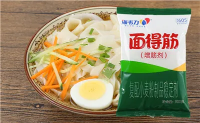 面得筋,饺子皮改良剂的说明_饺子包