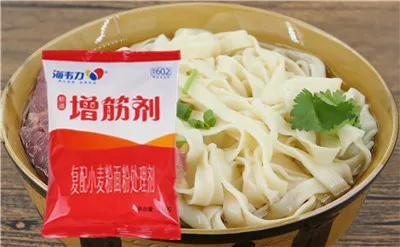 海韦力增筋剂,虾米油菜拌面做法