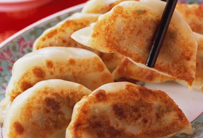 鸡汁锅贴的做法步骤