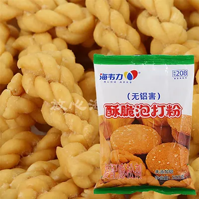 海韦力酥脆泡打粉,炸茶果的做法