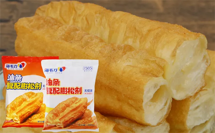 海韦力油条复配膨松剂,正宗茴香小油条的制作方法