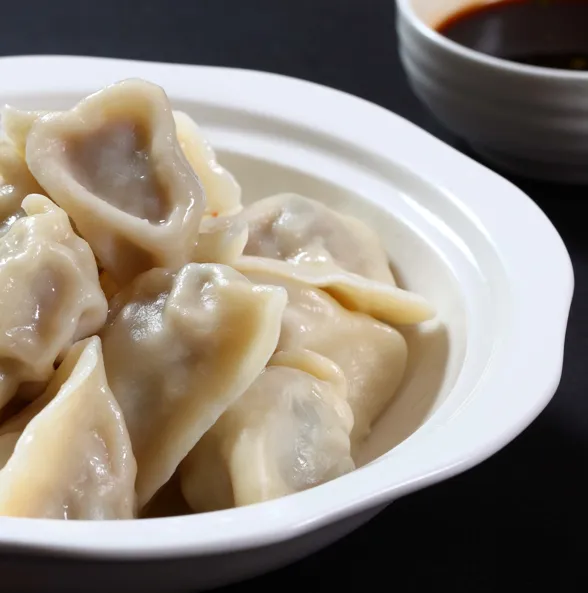 水晶秋叶饺