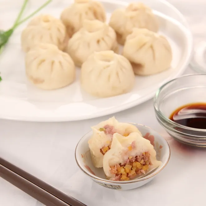 四色蒸饺