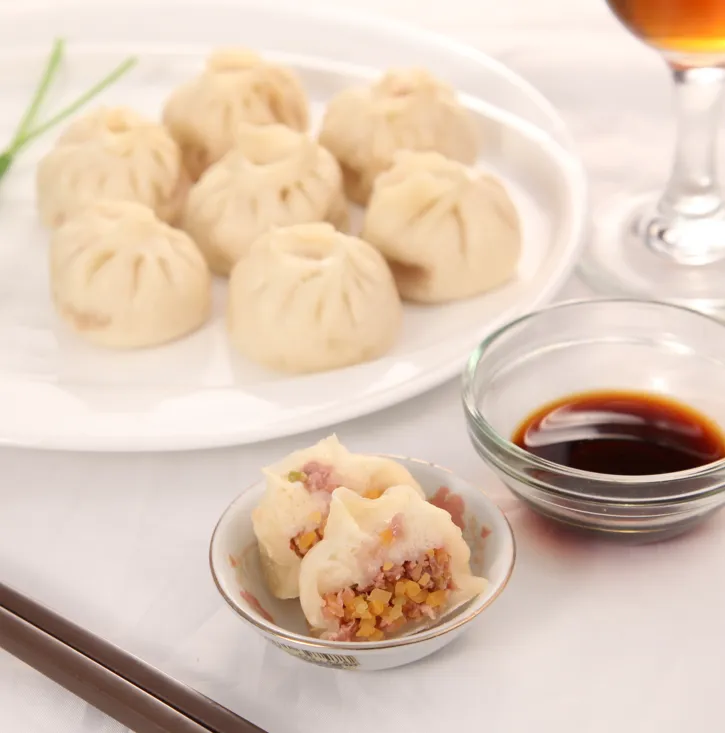笋肉蒸饺