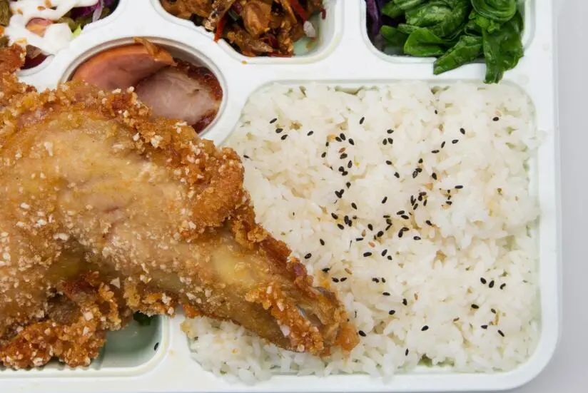 荷叶排骨饭的做法步骤
