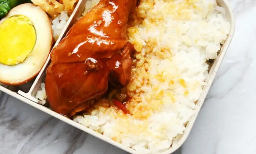 肉丁蒸糯米饭的做法步骤