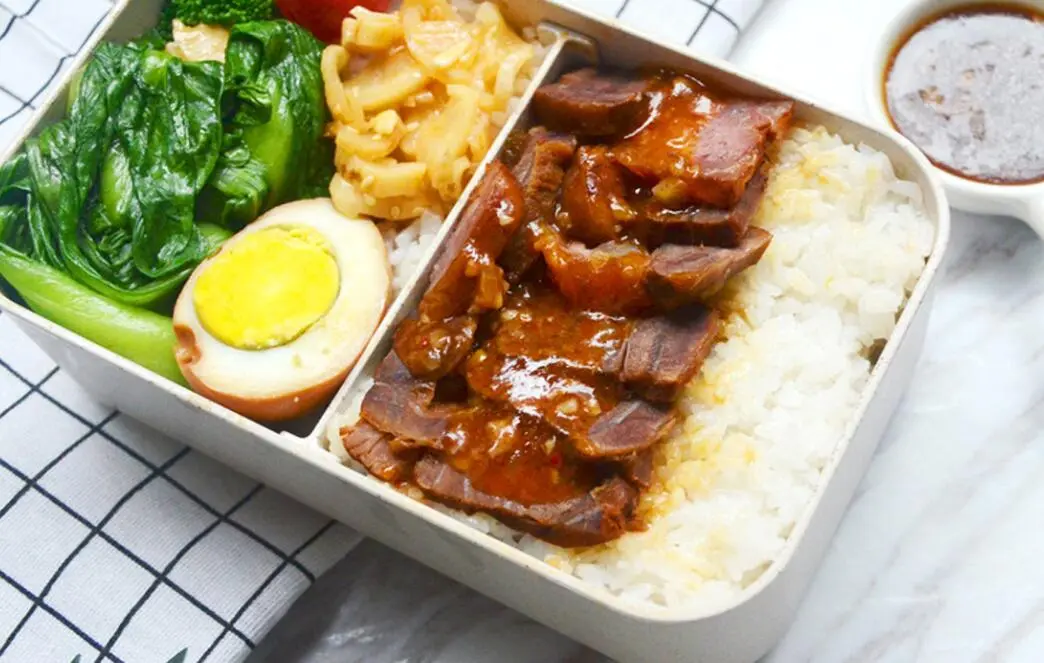素食卤肉饭的做法步骤