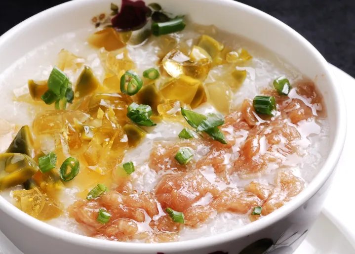 鹌鹑肉粥