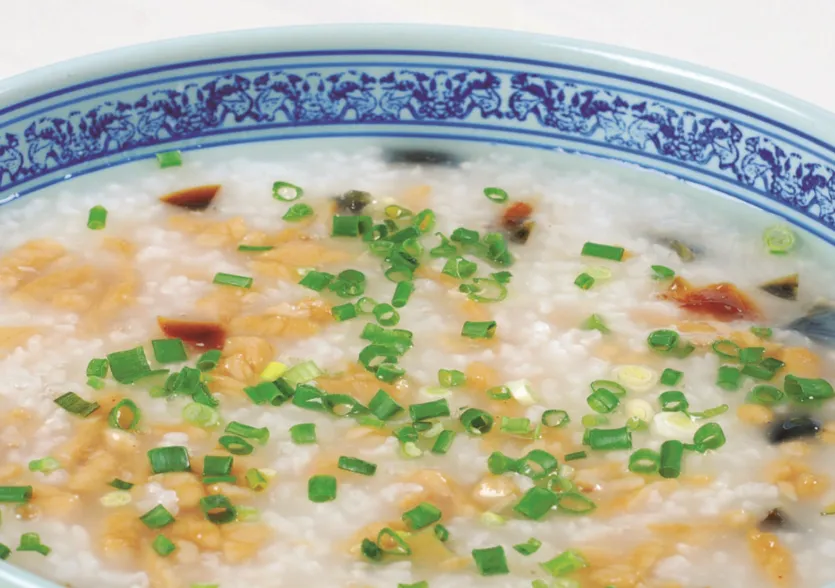豆芽肉粥