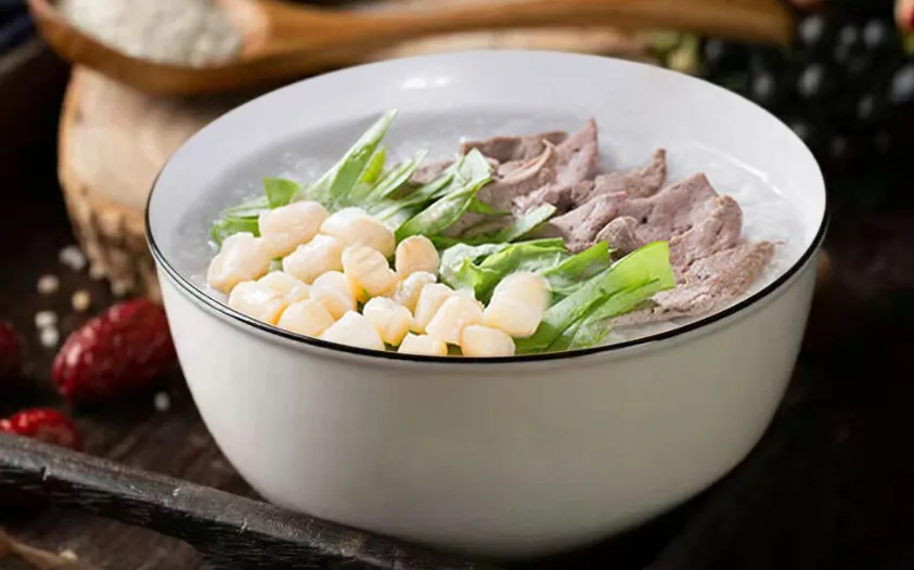 虾仁菠菜粥