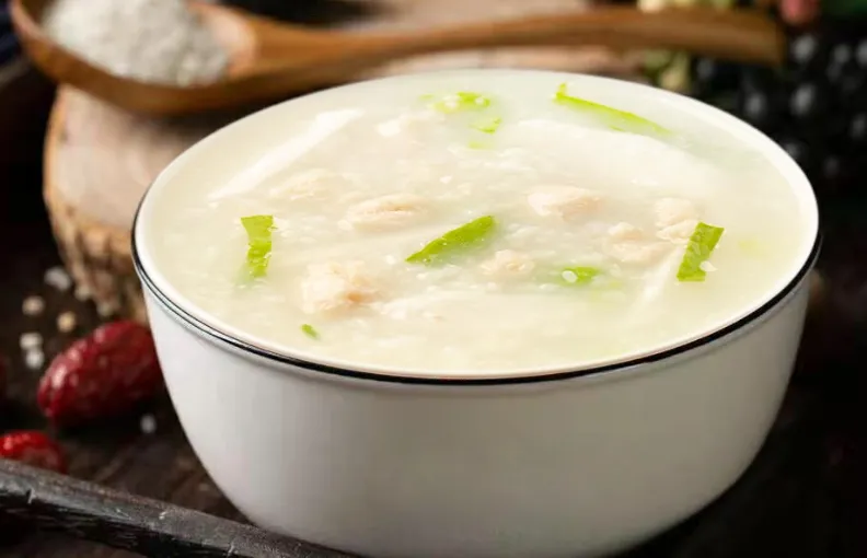 蟹柳豆腐粥