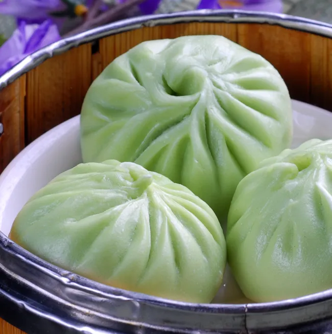 非菜肉馅包的做法