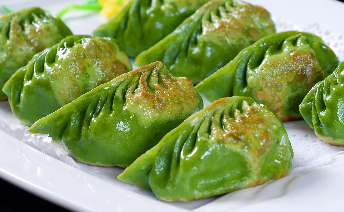 玉米面蒸饺