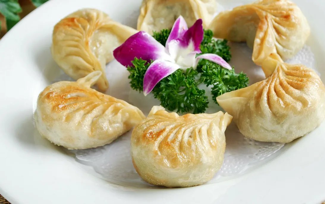 金银双色饺子