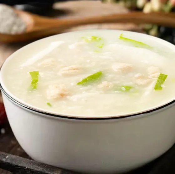 墨鱼香姑粥的做法步骤