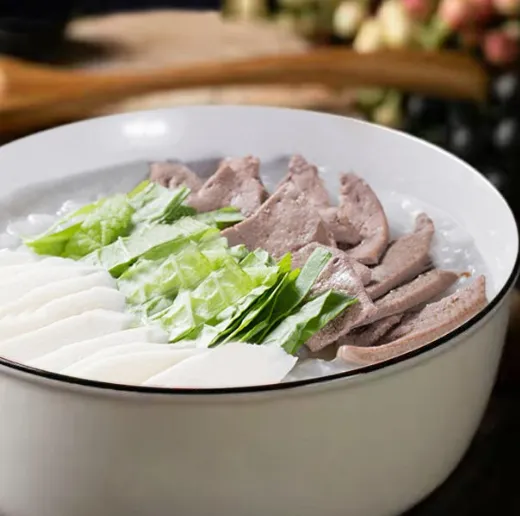 油菜面筋粥的做法步骤