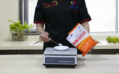 发面烤饼发酵泡打粉的使用方法,称量发酵泡打粉