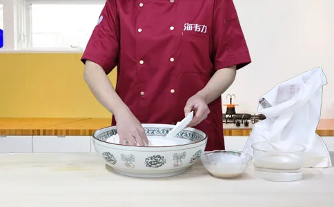 发面馅饼发酵泡打粉的使用方法,混面