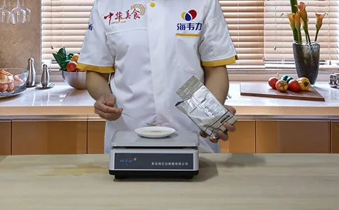 高粱面发糕发酵泡打粉的使用方法,称量酵母