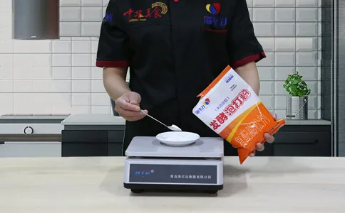 花卷发酵泡打粉的使用方法,称量发酵泡打粉