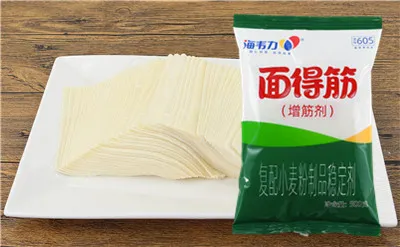面得筋,饺子皮专用改良剂用法的简介_包子饺子_怎么制作饺子