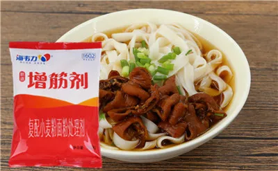 醋卤莜面条的做法,海韦力增筋剂