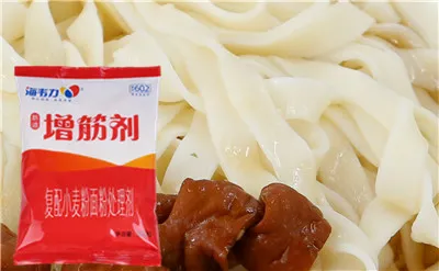 生菜酱肉捞面的做法,海韦力增筋剂
