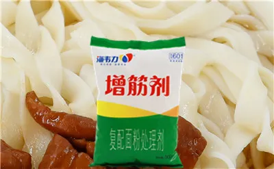 虾仁荞麦面的做法,海韦力增筋剂