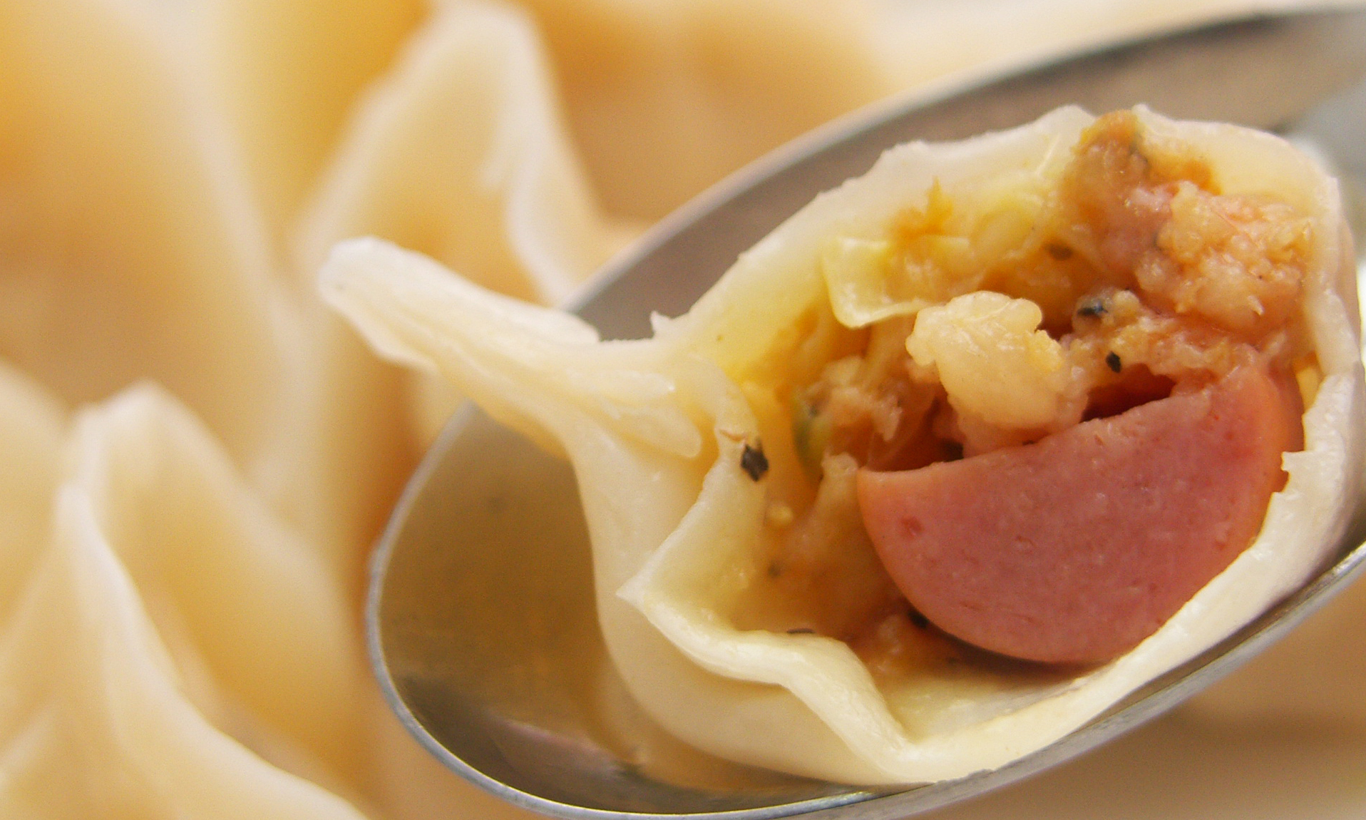 芹菜鸡肉饺的做法步骤