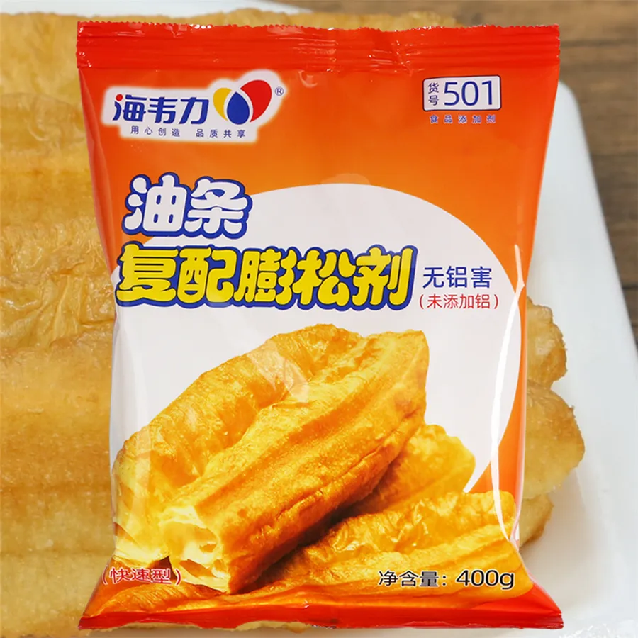 炸面鱼使用快速油条膨松剂的方法,快速油条膨松剂