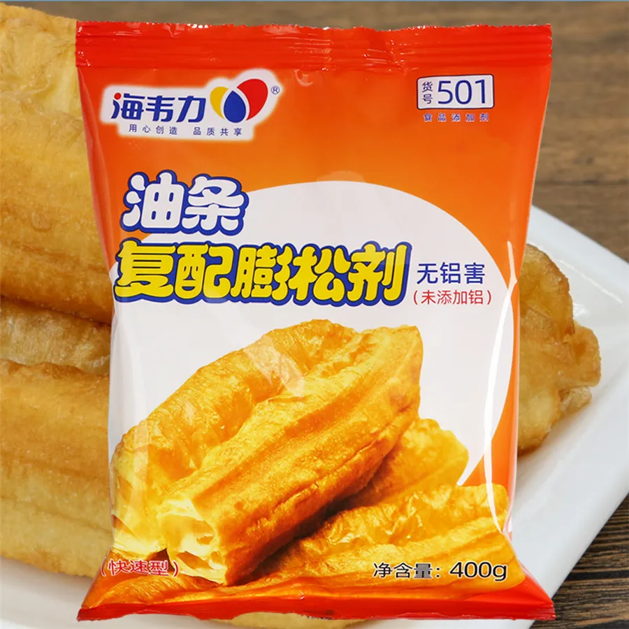 牛奶鸡蛋油条使用快速油条膨松剂的方法,快速油条膨松剂